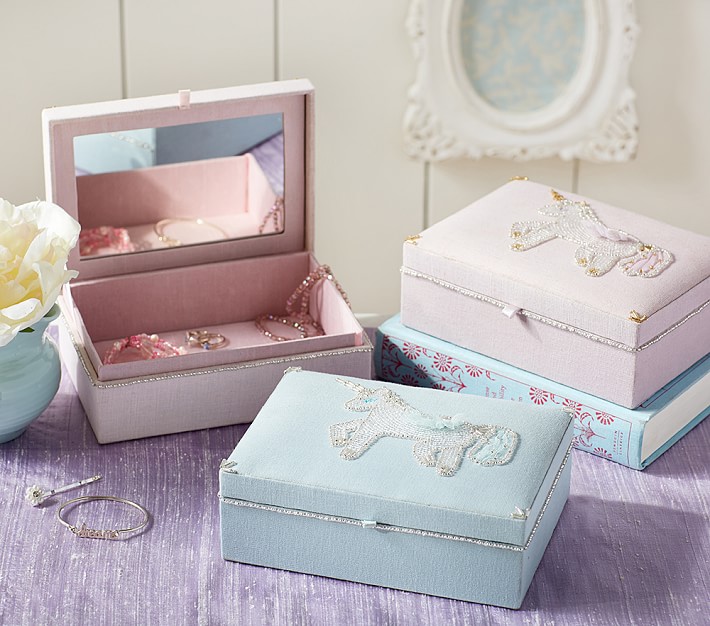 Pink Abigail Jewelry Box Collection