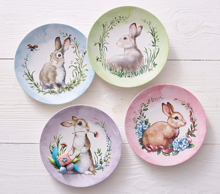 Bunny plates outlet pottery barn