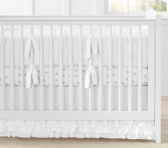 Sadie Ruffle Crib Bedding Sets Pottery Barn Kids