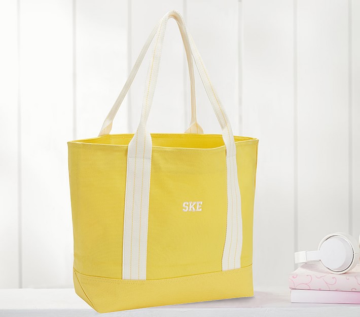 Yellow Family Travel Tote Pottery Barn Kids