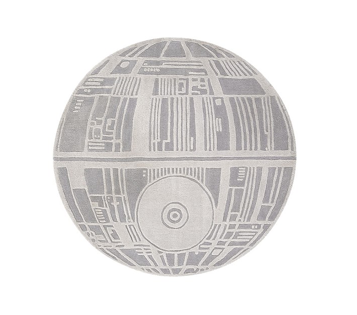 Pottery Barn Kids Star Wars Death Star Rug - Area Rugs