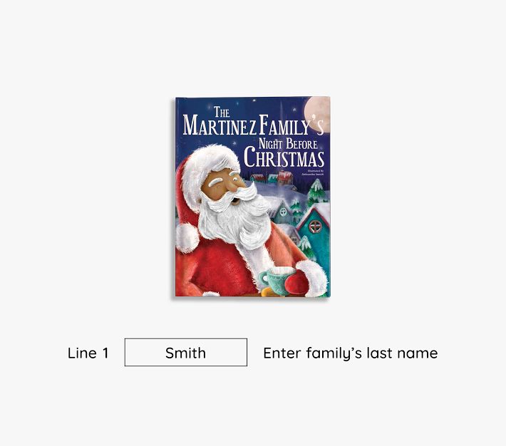 My Night Before Christmas Personalized Story Book