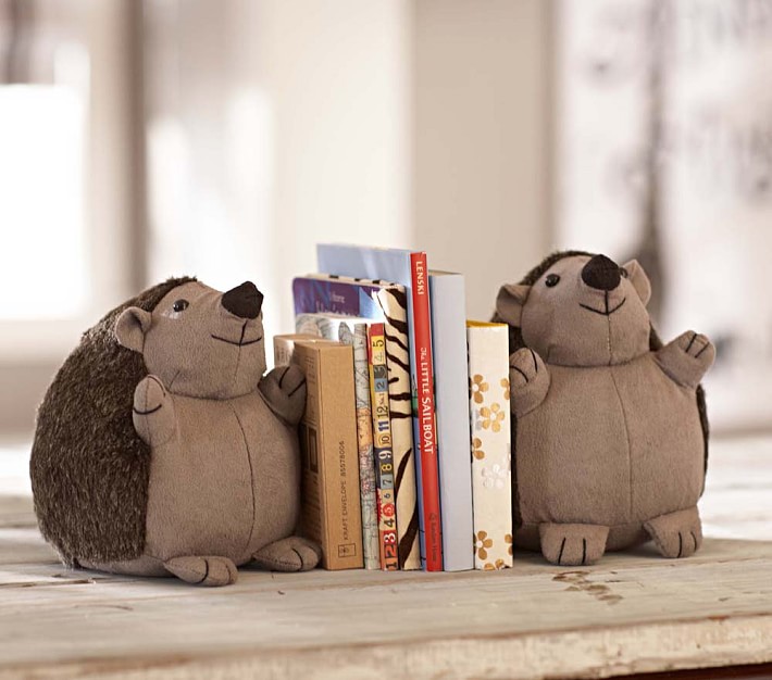 Hedgehog Kids Bookends Pottery Barn Kids