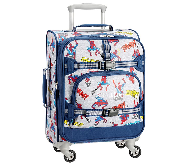 Pottery barn kids discount marvel small rolling luggage