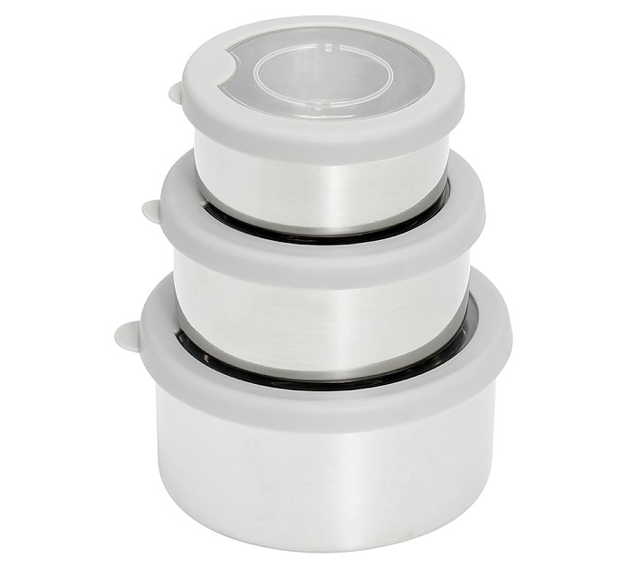 Spencer Stainless Nesting Trio, Food Storage