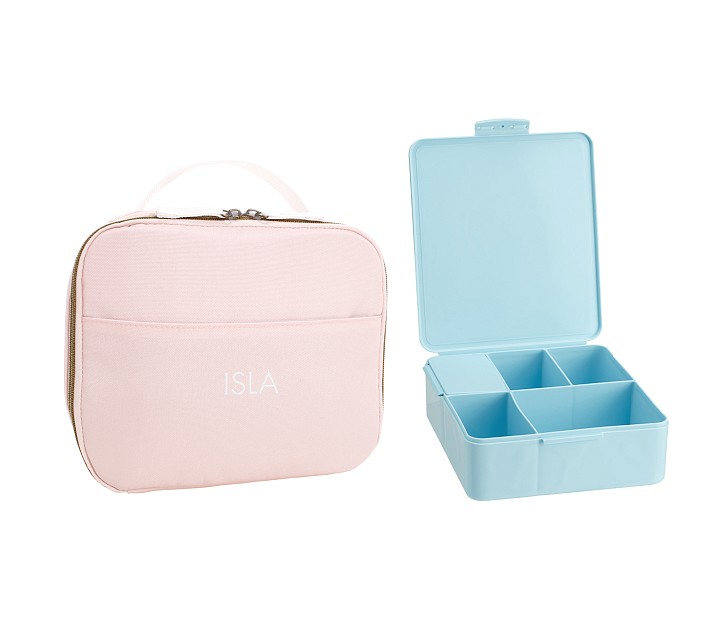 Colby Solid Blush Cold Pack Lunch Box