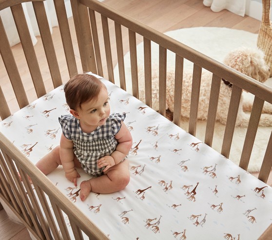 2 PCs Forest Animal Nursery Crib Bedding Set Lion Giraffe Quilt Fitted Sheet Baby Girl Baby Boy Cot Bedding Set