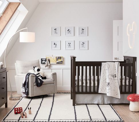 Disney Mickey Mouse Black & White Nursery