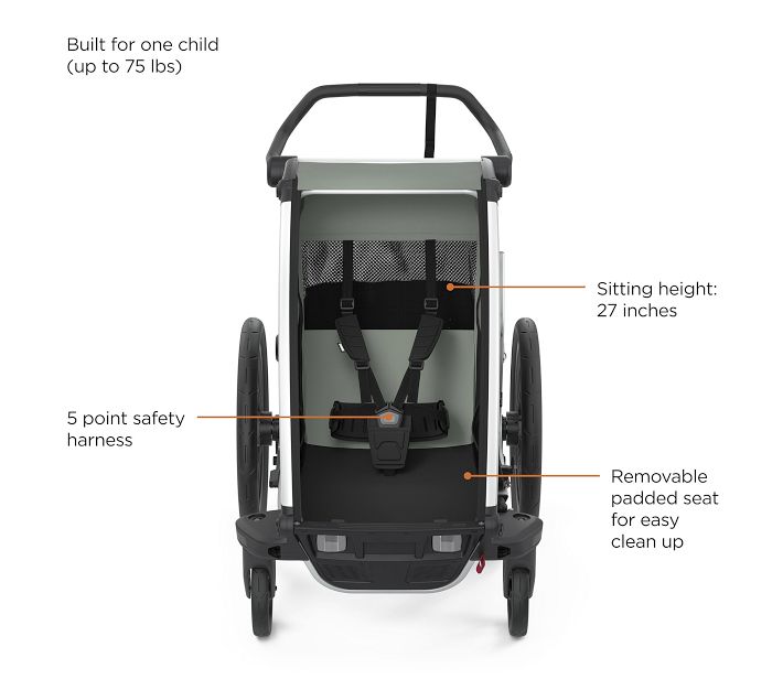 Thule Chariot Lite Single Bike Trailer Pottery Barn Kids