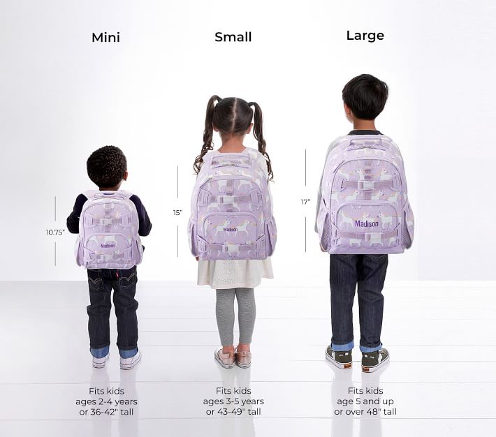Lavender Unicorn Parade Kids Backpacks Pottery Barn Kids