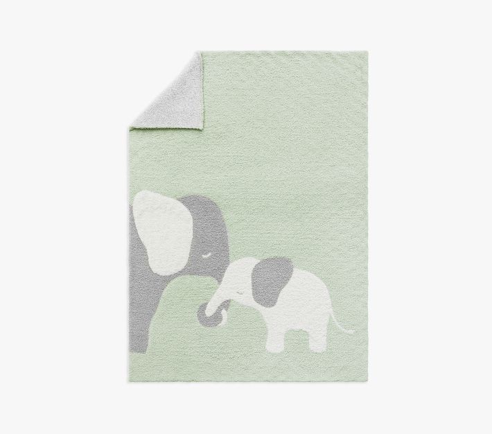 Fuzzy Elephant Baby Blanket Pottery Barn Kids