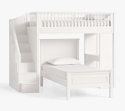 Fillmore Stair Loft Bed & Lower Bed Set