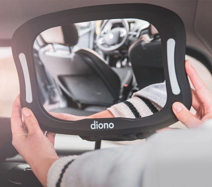 Diono Easy View Mirror, Silver