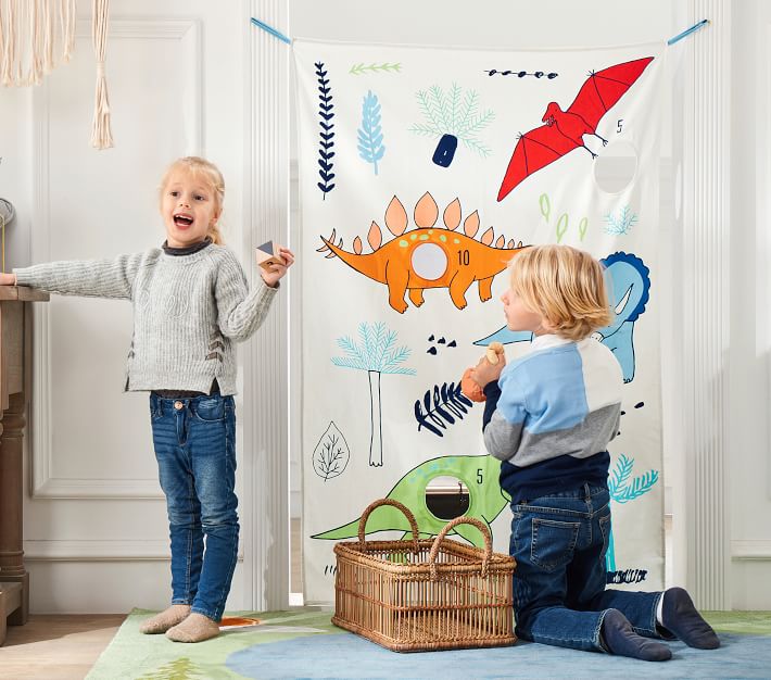 Dino Doorway Bean Bag Toss Game Pottery Barn Kids