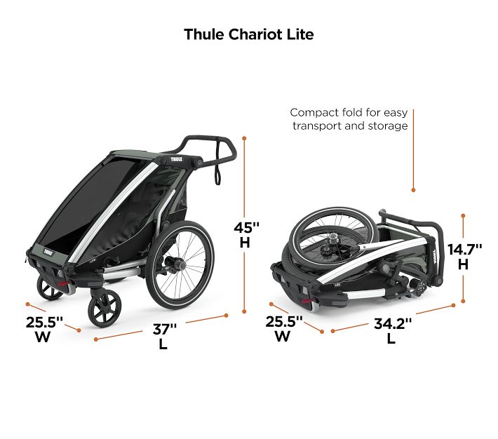 Thule Chariot Lite Single Bike Trailer