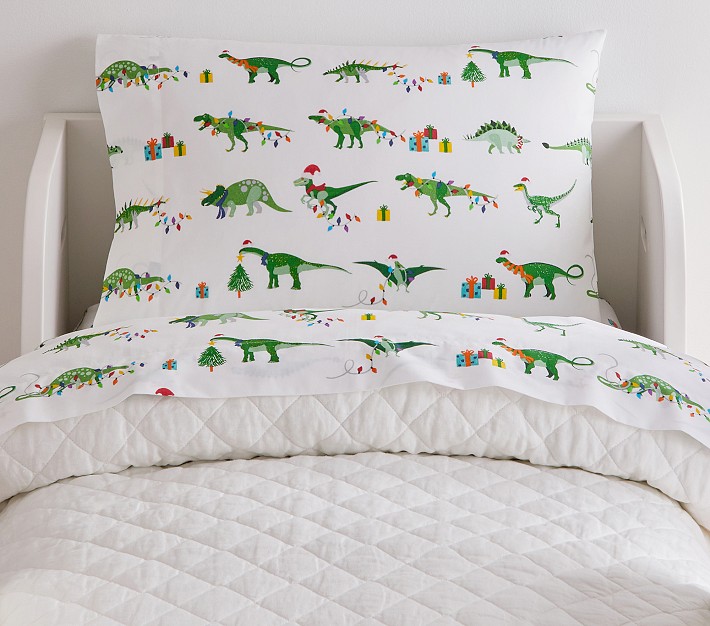 Dinosaur 2025 christmas bedding