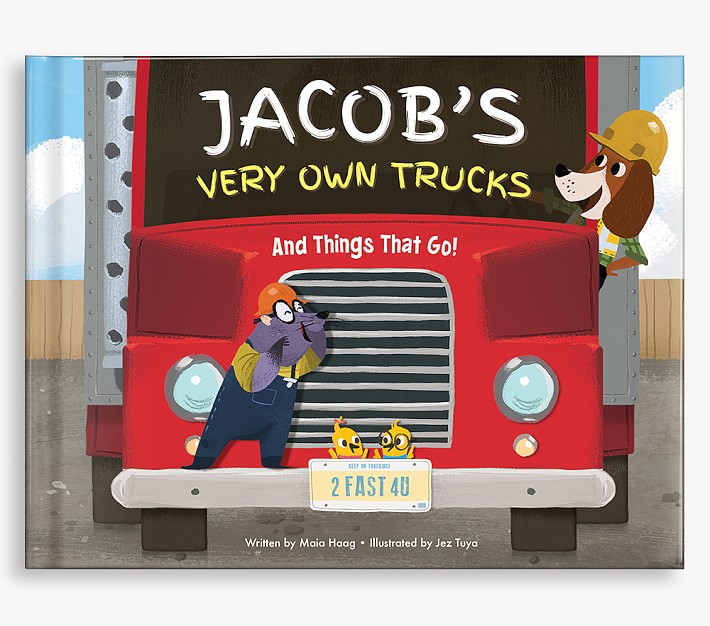 My Very Own Trucks Personalized Book