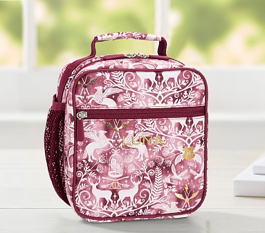 Burgundy HARRY POTTER™ Magical Damask Compartment Lunch Box