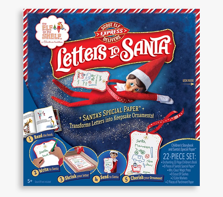 Elf on the Shelf Letters to Santa Book