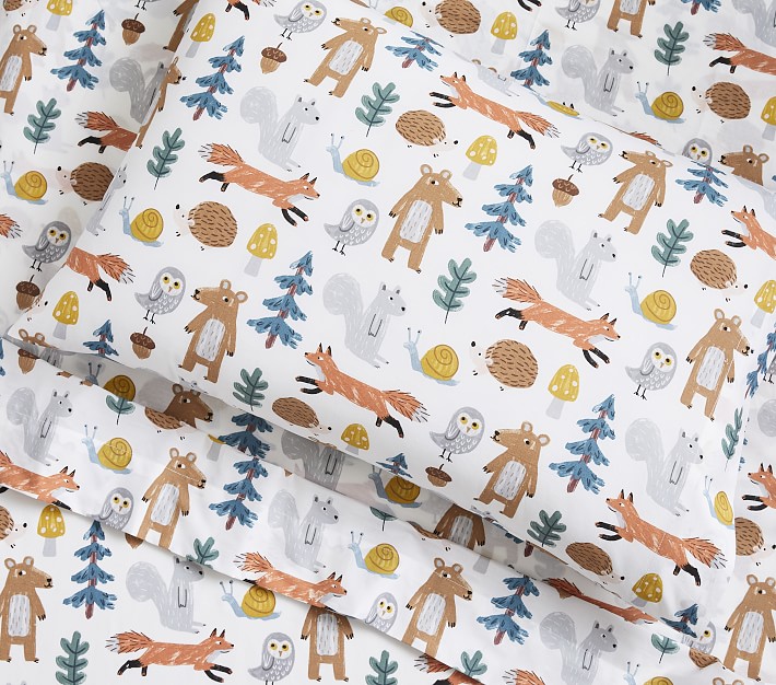 Woodland store sheets twin