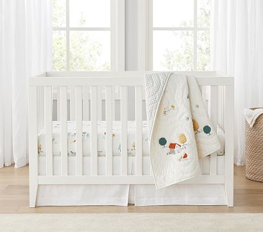 Farmhouse store crib skirt