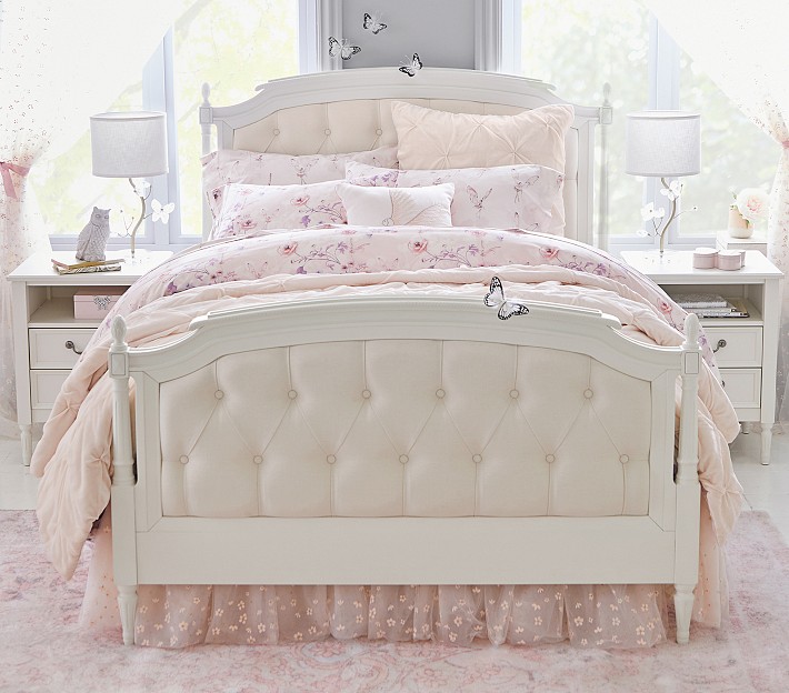 Blythe Tufted Kids Bed | Pottery Barn Kids