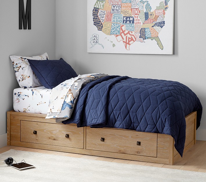 Charlie Low Footboard Kids Bed  Childrens bedroom furniture, Pottery barn  kids bedrooms, Kid beds