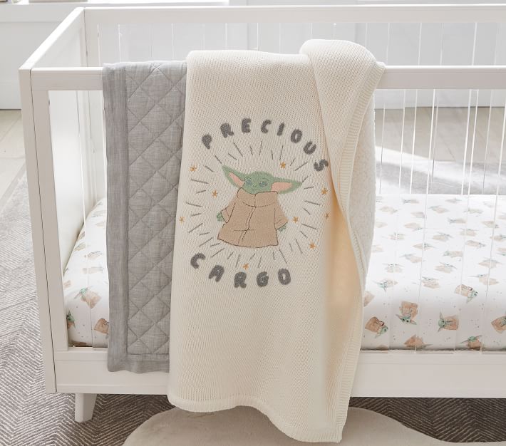 Mandalorian baby online blanket