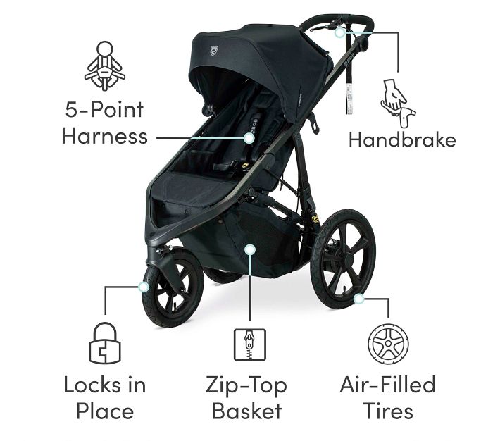 BOB Gear Wayfinder Jogging Stroller Pottery Barn Kids