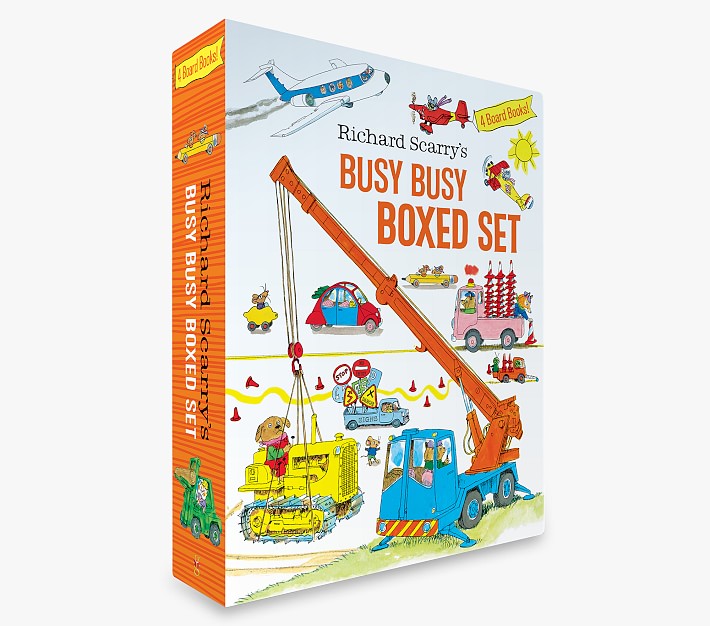 Richard Scarry's Busy Busy Boxed Set