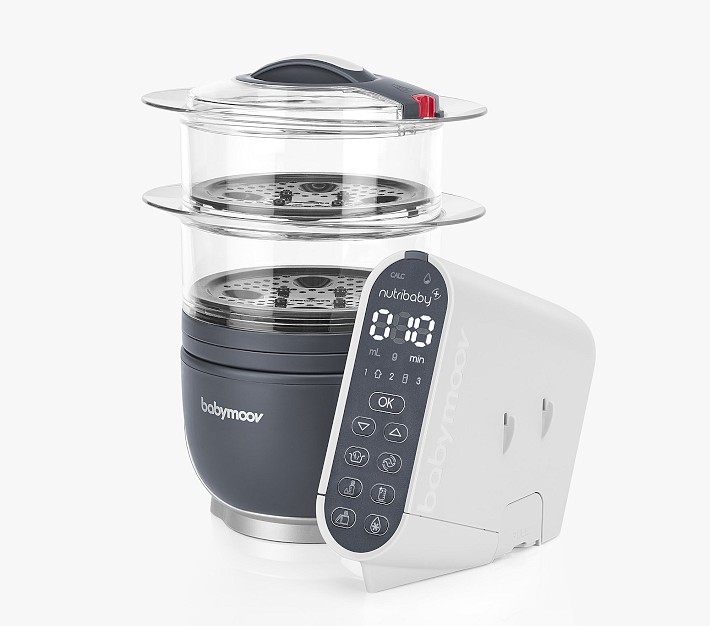 Babymoov Duo Meal Lite 4 in 1 Food Processor with Steam Cooker