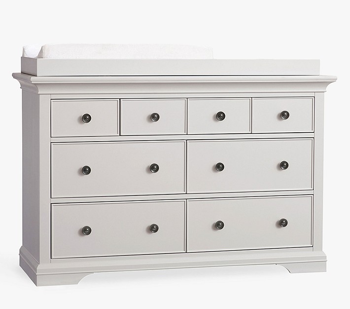 Pottery barn outlet white changing table