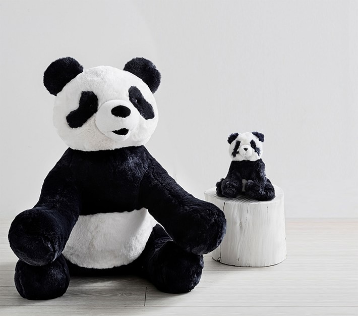 Navy Panda Plush Collection