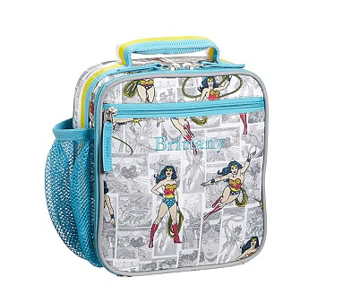 Wonder Woman Lunch Box with Thermos Bottle