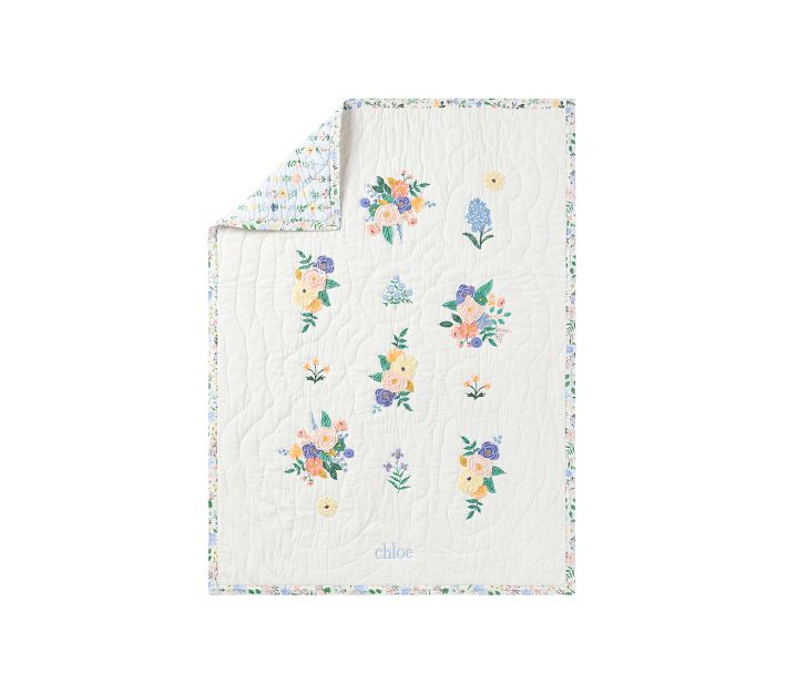 Rifle Paper Co. Garden Party Forest Baby Quilt