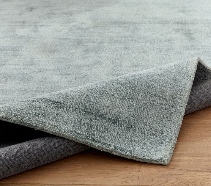 Solid Viscose Rug Pottery Barn Kids