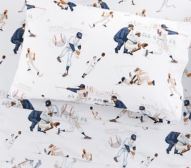 Pottery barn baseball bedding top