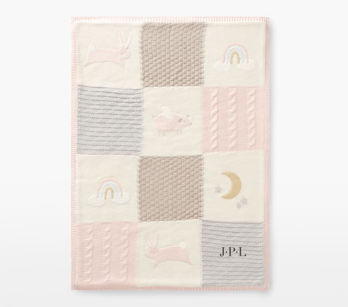 Heirloom bunny baby blanket clearance