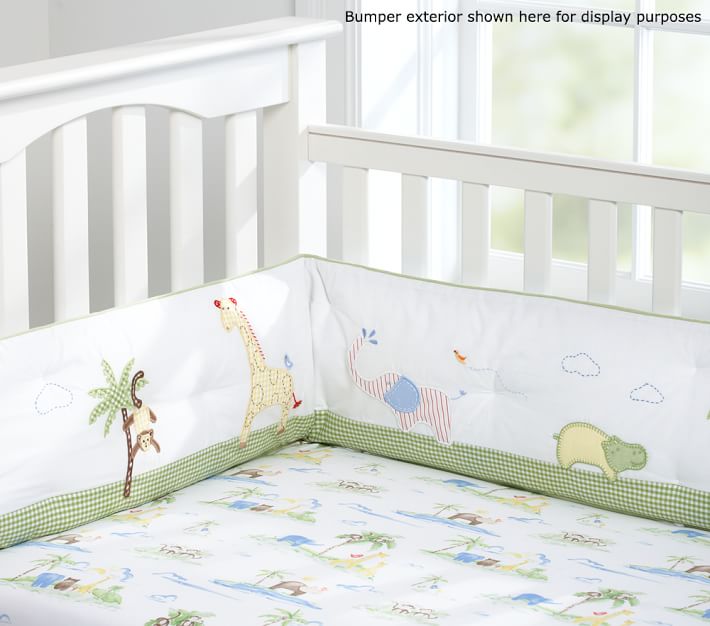 Jungle Friends Nursery Bedding Pottery Barn Kids