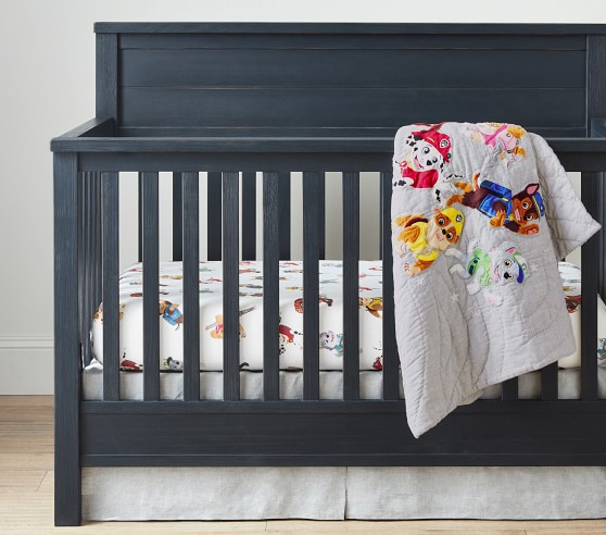 PAW Patrol™ Organic Crib Fitted Sheet | Pottery Barn Kids