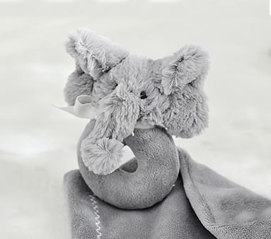 Elephant Plush Rattle