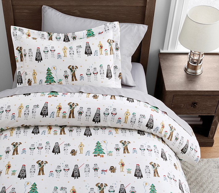 Flannel duvet deals cover pottery barn