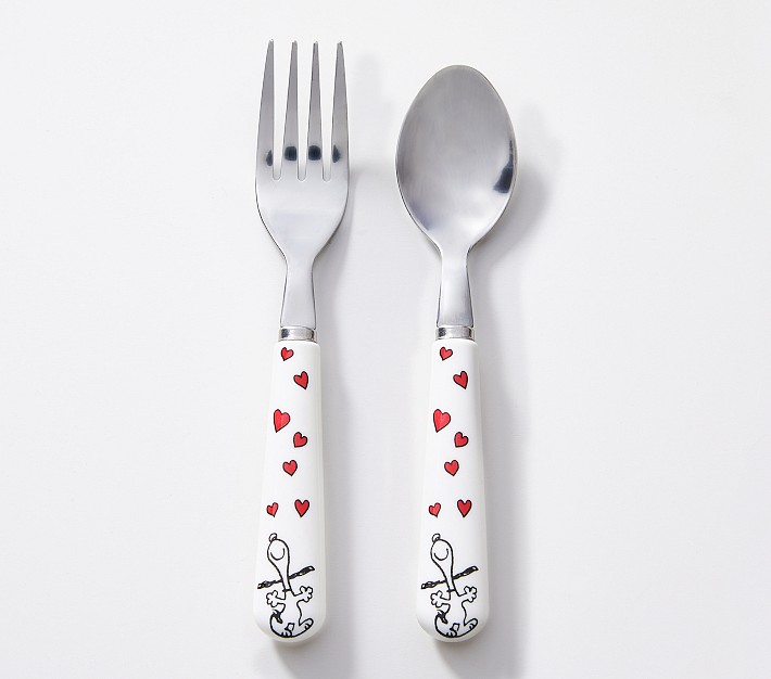 Peanuts&#174; Snoopy Hearts Valentine's Day Utensils