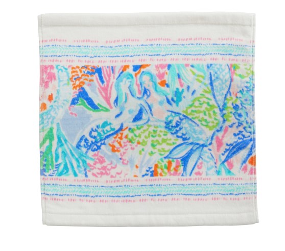 Lilly Pulitzer Mermaid Cove Bath Towel Collection | Pottery Barn Kids
