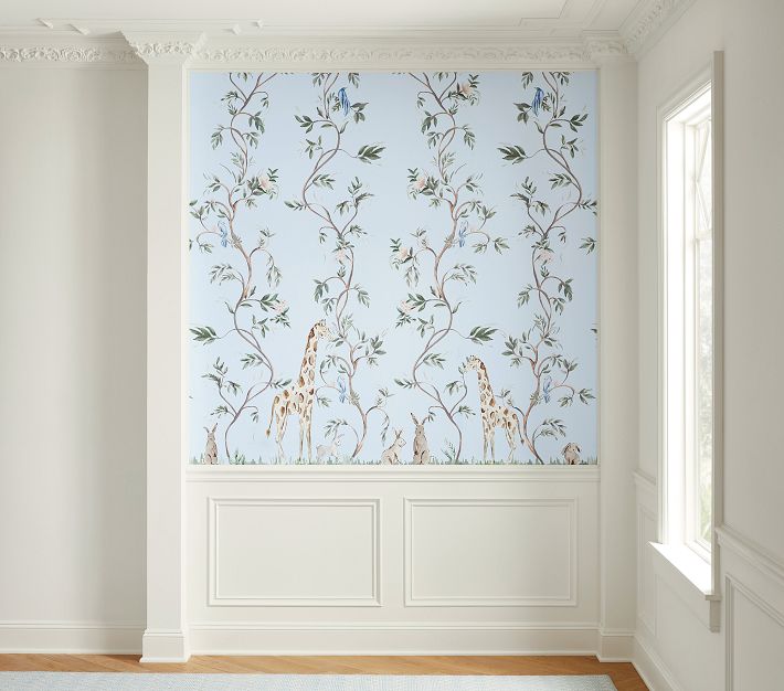 AERIN Animal Vines Wall Mural Pottery Barn Kids