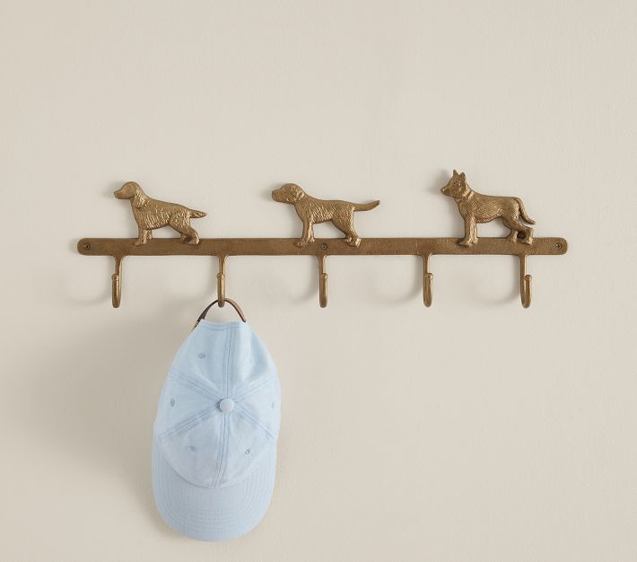 Cast Brass Hook Racks Pottery Barn Kids