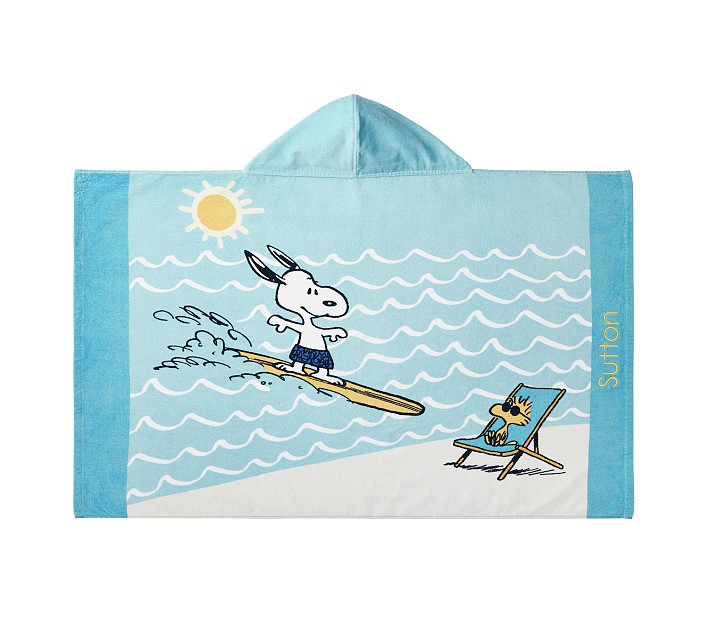 Peanuts&#174; Snoopy&#174; Surf Kid Beach Hooded Towel