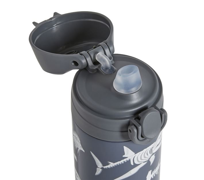 MuzeMerch - Oklahoma Aquarium Shark Logo Water Bottle