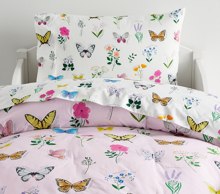 Kids hotsell butterfly bedding