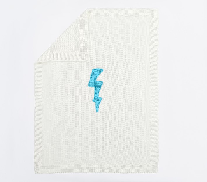 Lightning Bolt Baby Blanket